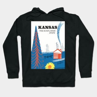 Kansas The Sunflower State Hoodie